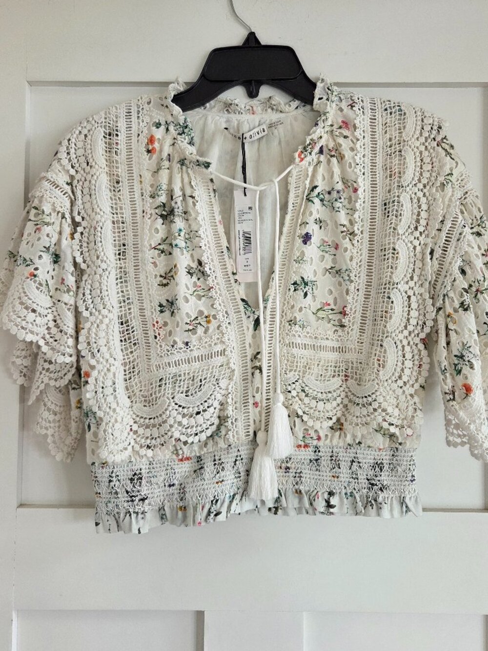 Alicia and Olivia Georgia Floral top sz S